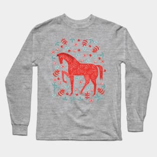 Red Horse Long Sleeve T-Shirt